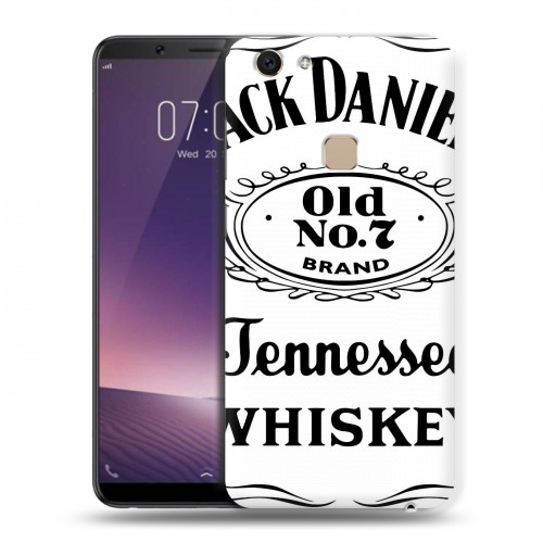 Дизайнерский пластиковый чехол для Vivo V7 Jack Daniels