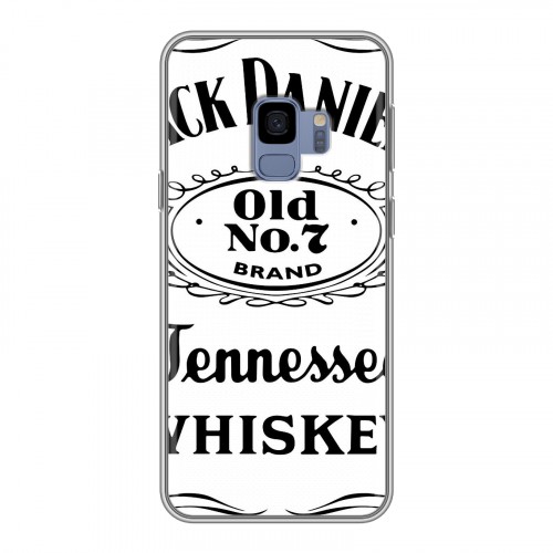 Дизайнерский пластиковый чехол для Samsung Galaxy S9 Jack Daniels