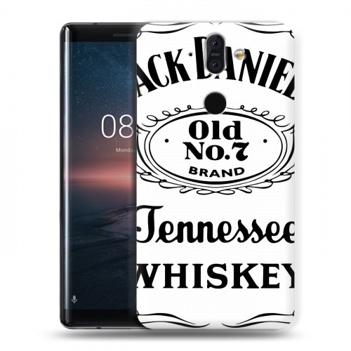 Дизайнерский пластиковый чехол для Nokia 8 Sirocco Jack Daniels