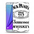 Дизайнерский пластиковый чехол для Samsung Galaxy Note 2 Jack Daniels