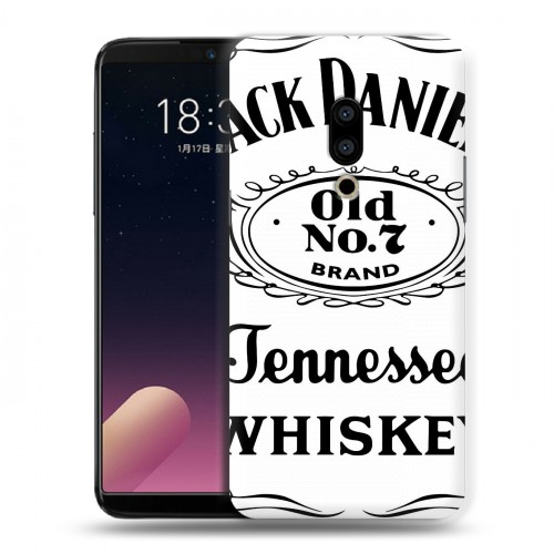 Дизайнерский пластиковый чехол для Meizu 15 Plus Jack Daniels