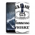 Дизайнерский пластиковый чехол для Nokia 5.1 Jack Daniels