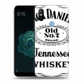 Дизайнерский силиконовый чехол для Xiaomi Mi A2 Jack Daniels