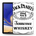 Дизайнерский силиконовый чехол для Samsung Galaxy Tab S4 Jack Daniels