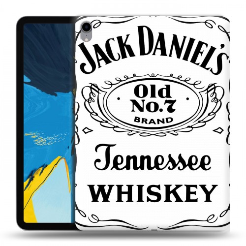 Дизайнерский силиконовый чехол для IPad Pro 11 Jack Daniels