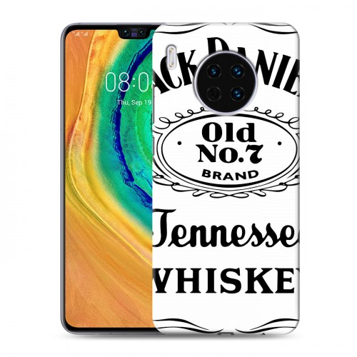 Дизайнерский пластиковый чехол для Huawei Mate 30 Jack Daniels