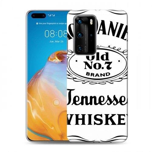 Дизайнерский пластиковый чехол для Huawei P40 Pro Jack Daniels