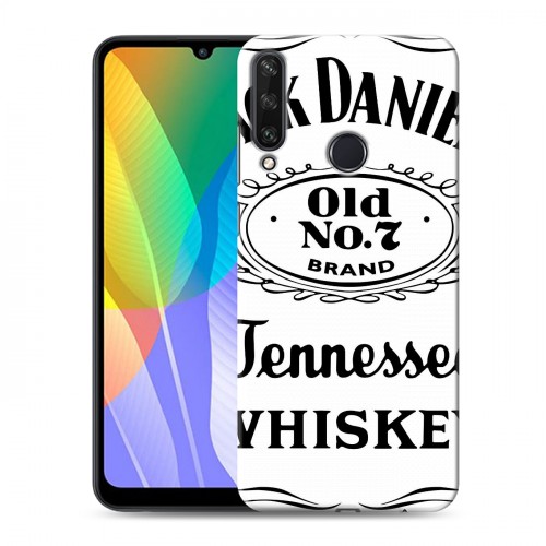 Дизайнерский пластиковый чехол для Huawei Y6p Jack Daniels