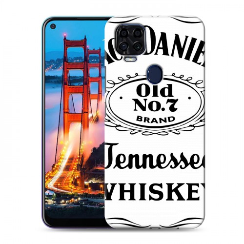 Дизайнерский пластиковый чехол для ZTE Blade V2020 Jack Daniels