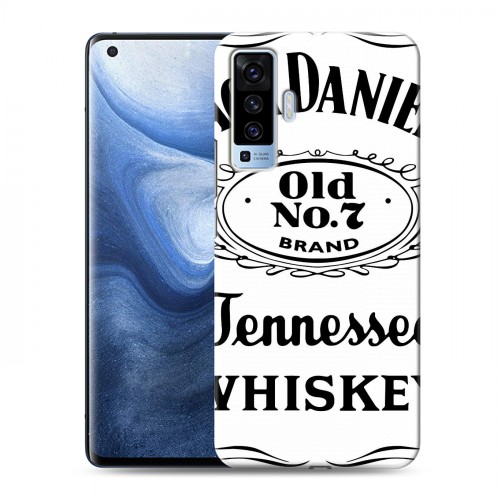 Дизайнерский пластиковый чехол для Vivo X50 Jack Daniels