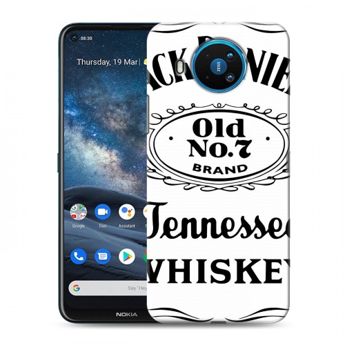 Дизайнерский силиконовый чехол для Nokia 8.3 Jack Daniels