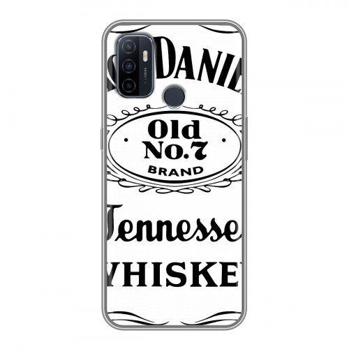 Дизайнерский силиконовый чехол для OPPO A53 Jack Daniels