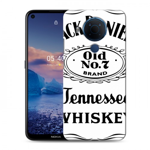 Дизайнерский силиконовый чехол для Nokia 5.4 Jack Daniels