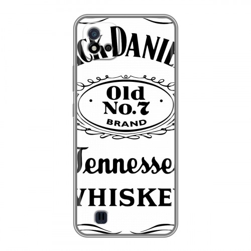 Дизайнерский пластиковый чехол для Realme C20 Jack Daniels