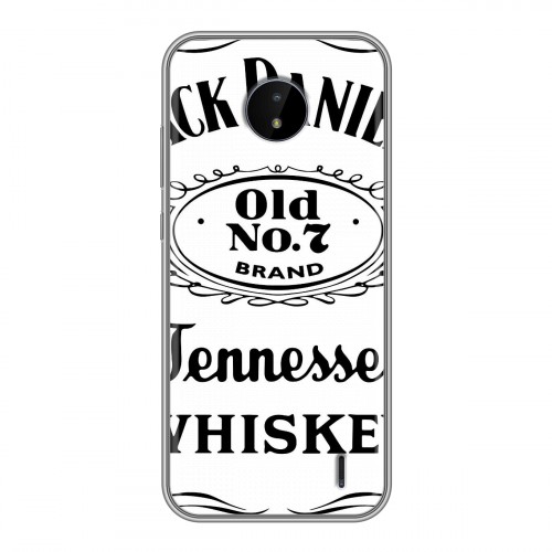 Дизайнерский силиконовый чехол для Nokia C20 Jack Daniels