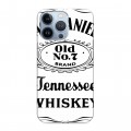 Дизайнерский силиконовый чехол для Iphone 13 Pro Jack Daniels