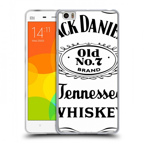 Дизайнерский пластиковый чехол для Xiaomi Mi Note Jack Daniels