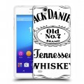 Дизайнерский пластиковый чехол для Sony Xperia C4 Jack Daniels