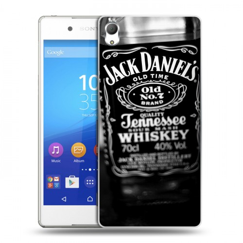 Дизайнерский пластиковый чехол для Sony Xperia Z3+ Jack Daniels