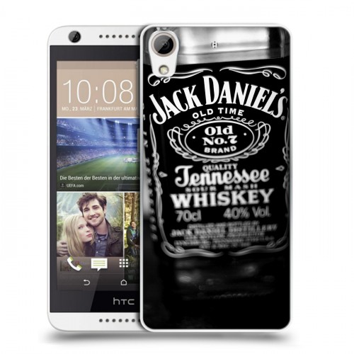 Дизайнерский силиконовый чехол для HTC Desire 626 Jack Daniels