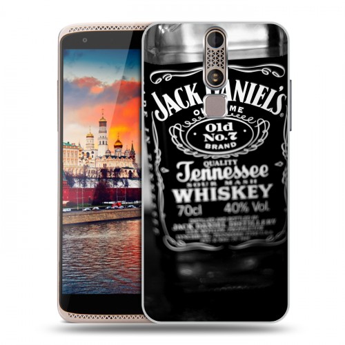 Дизайнерский пластиковый чехол для ZTE Axon Mini Jack Daniels