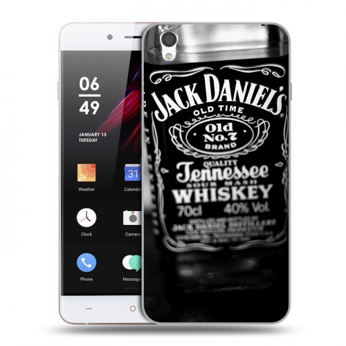 Дизайнерский пластиковый чехол для OnePlus X Jack Daniels