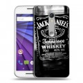 Дизайнерский пластиковый чехол для Lenovo Moto G Jack Daniels