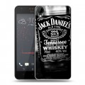 Дизайнерский пластиковый чехол для HTC Desire 825 Jack Daniels