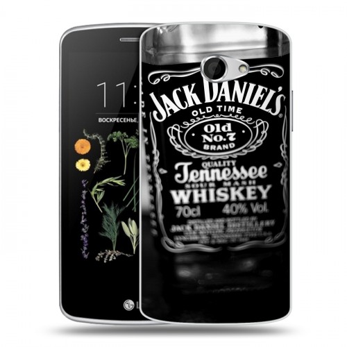 Дизайнерский силиконовый чехол для LG K5 Jack Daniels