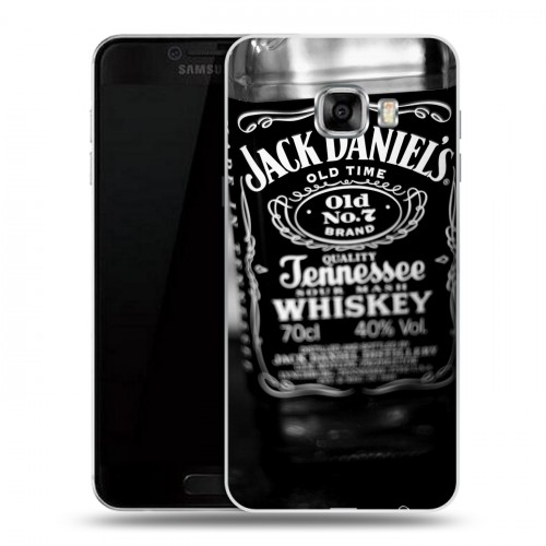 Дизайнерский пластиковый чехол для Samsung Galaxy C5 Jack Daniels