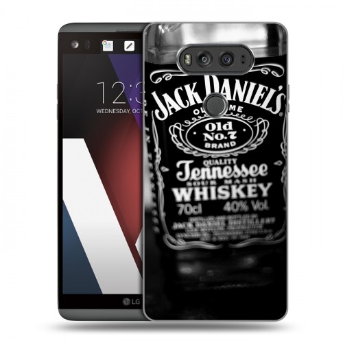 Дизайнерский пластиковый чехол для LG V20 Jack Daniels