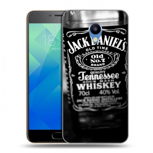 Дизайнерский пластиковый чехол для Meizu M5 Jack Daniels