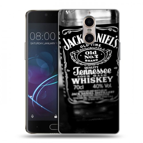 Дизайнерский силиконовый чехол для Doogee Shoot 1 Jack Daniels