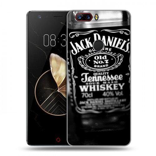 Дизайнерский пластиковый чехол для ZTE Nubia Z17 Jack Daniels