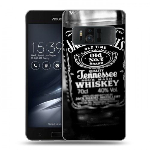 Дизайнерский силиконовый чехол для ASUS ZenFone AR Jack Daniels