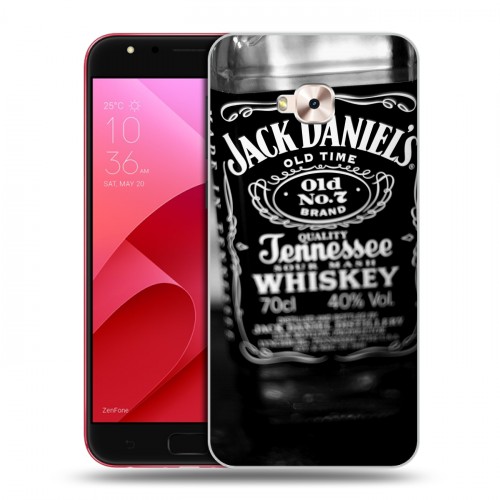 Дизайнерский пластиковый чехол для ASUS ZenFone 4 Selfie Pro Jack Daniels