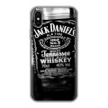 Дизайнерский силиконовый чехол для Iphone x10 Jack Daniels