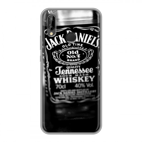 Дизайнерский силиконовый чехол для Huawei P20 Lite Jack Daniels