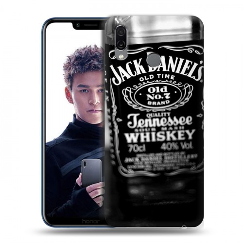 Дизайнерский пластиковый чехол для Huawei Honor Play Jack Daniels