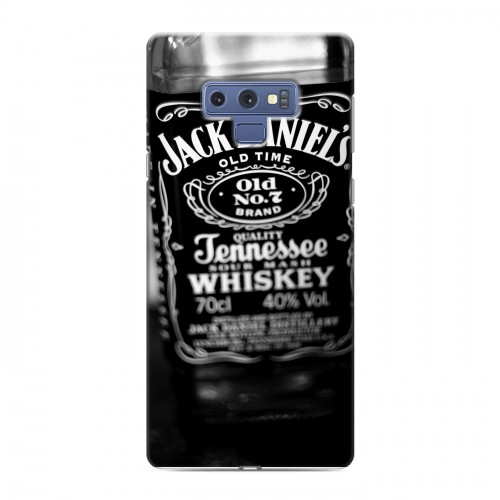 Дизайнерский силиконовый с усиленными углами чехол для Samsung Galaxy Note 9 Jack Daniels