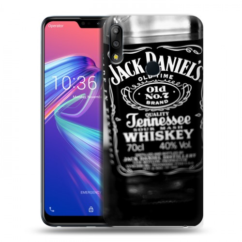 Дизайнерский пластиковый чехол для ASUS ZenFone Max Pro M2 Jack Daniels