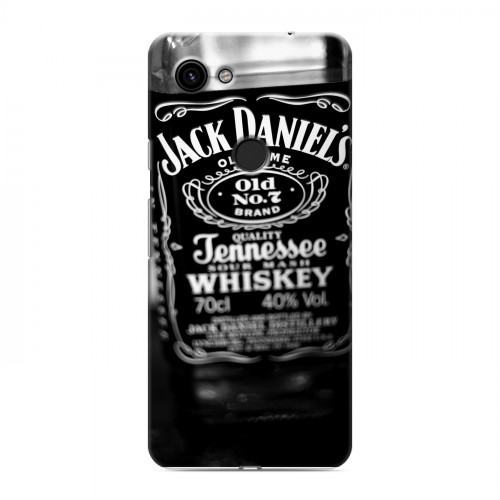 Дизайнерский пластиковый чехол для Google Pixel 3a Jack Daniels