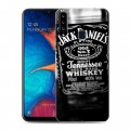 Дизайнерский пластиковый чехол для Samsung Galaxy A20s Jack Daniels