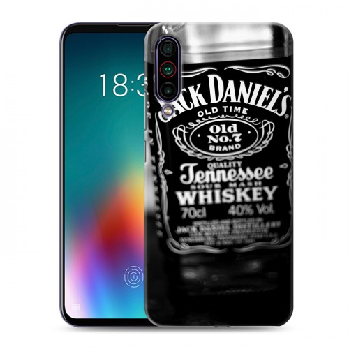 Дизайнерский силиконовый чехол для Meizu 16T Jack Daniels