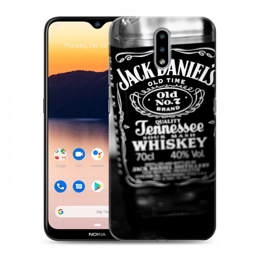 Дизайнерский силиконовый чехол для Nokia 2.3 Jack Daniels