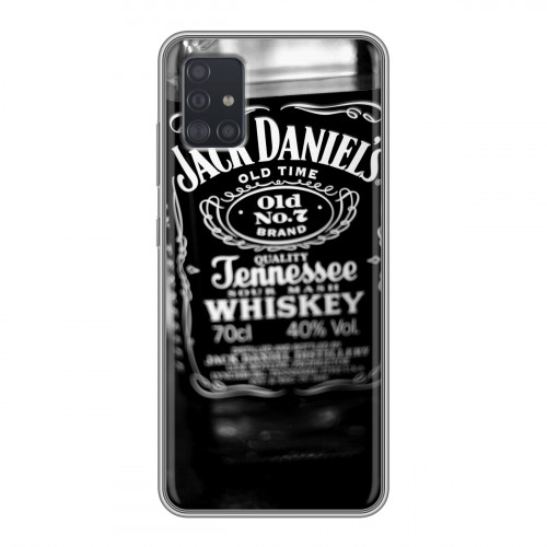 Дизайнерский силиконовый чехол для Samsung Galaxy A51 Jack Daniels