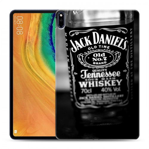 Дизайнерский силиконовый с усиленными углами чехол для Huawei MatePad Pro Jack Daniels