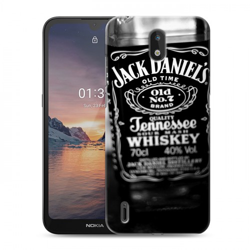 Дизайнерский силиконовый чехол для Nokia 1.3 Jack Daniels