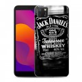 Дизайнерский силиконовый с усиленными углами чехол для Huawei Honor 9S Jack Daniels