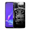 Дизайнерский пластиковый чехол для OPPO A52 Jack Daniels